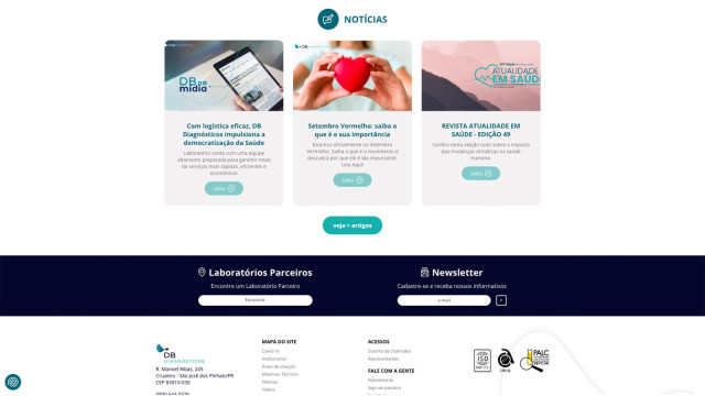 Desenvolvimento dos Sites