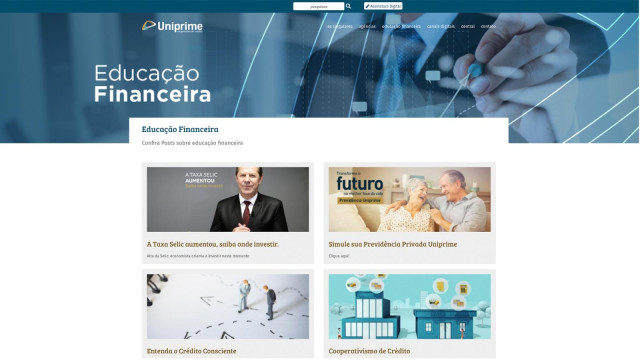 Desenvolvimento do Site